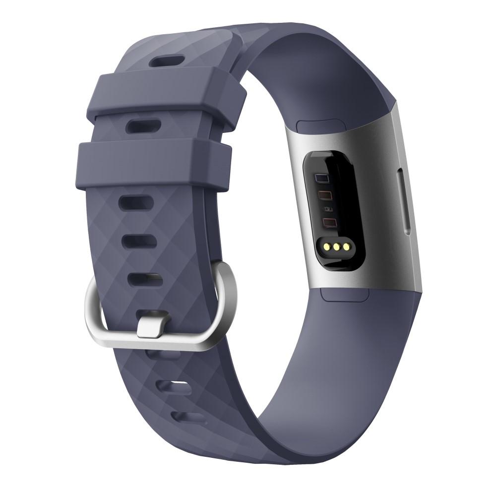 Fitbit Charge 3/4 Reim Silikon lilla