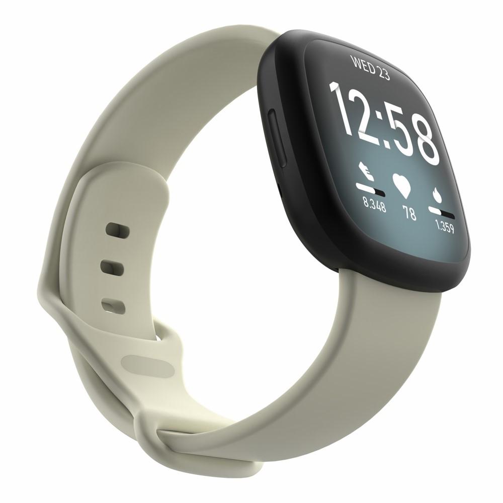 Fitbit Versa 3/Sense Reim Silikon beige (Small)