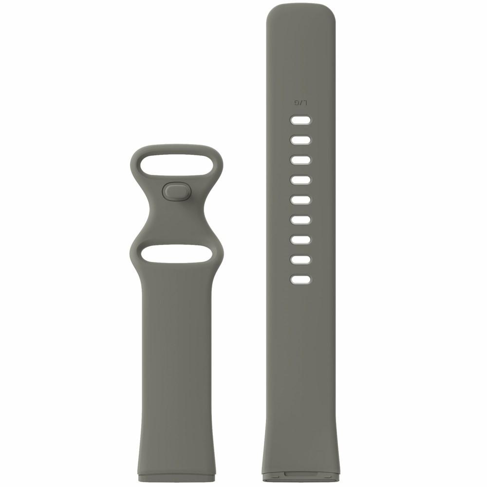 Fitbit Versa 3/Sense Reim Silikon grå (Small)