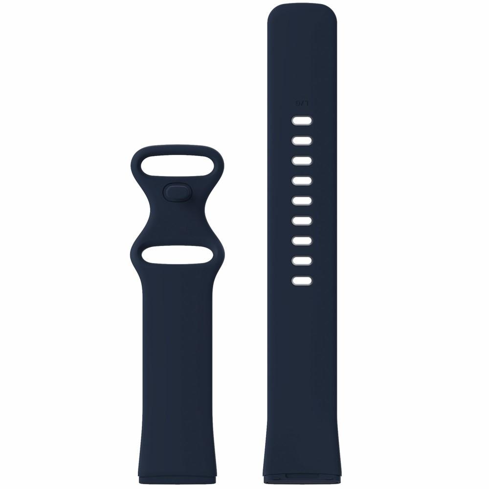 Fitbit Versa 3/Sense Reim Silikon blå (Small)