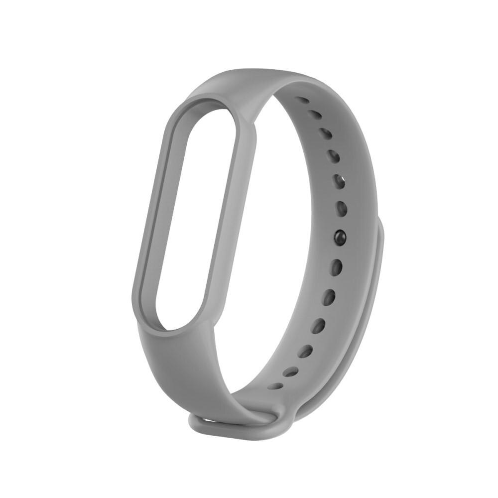 Xiaomi Mi Band 5/Mi Band 6 Reim Silikon Grå