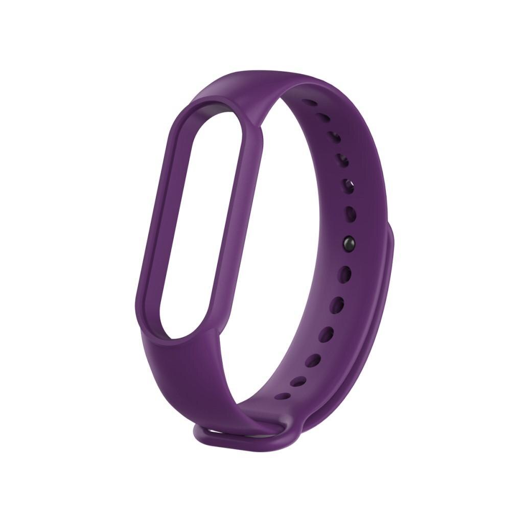 Xiaomi Mi Band 5/Mi Band 6 Reim Silikon Lilla