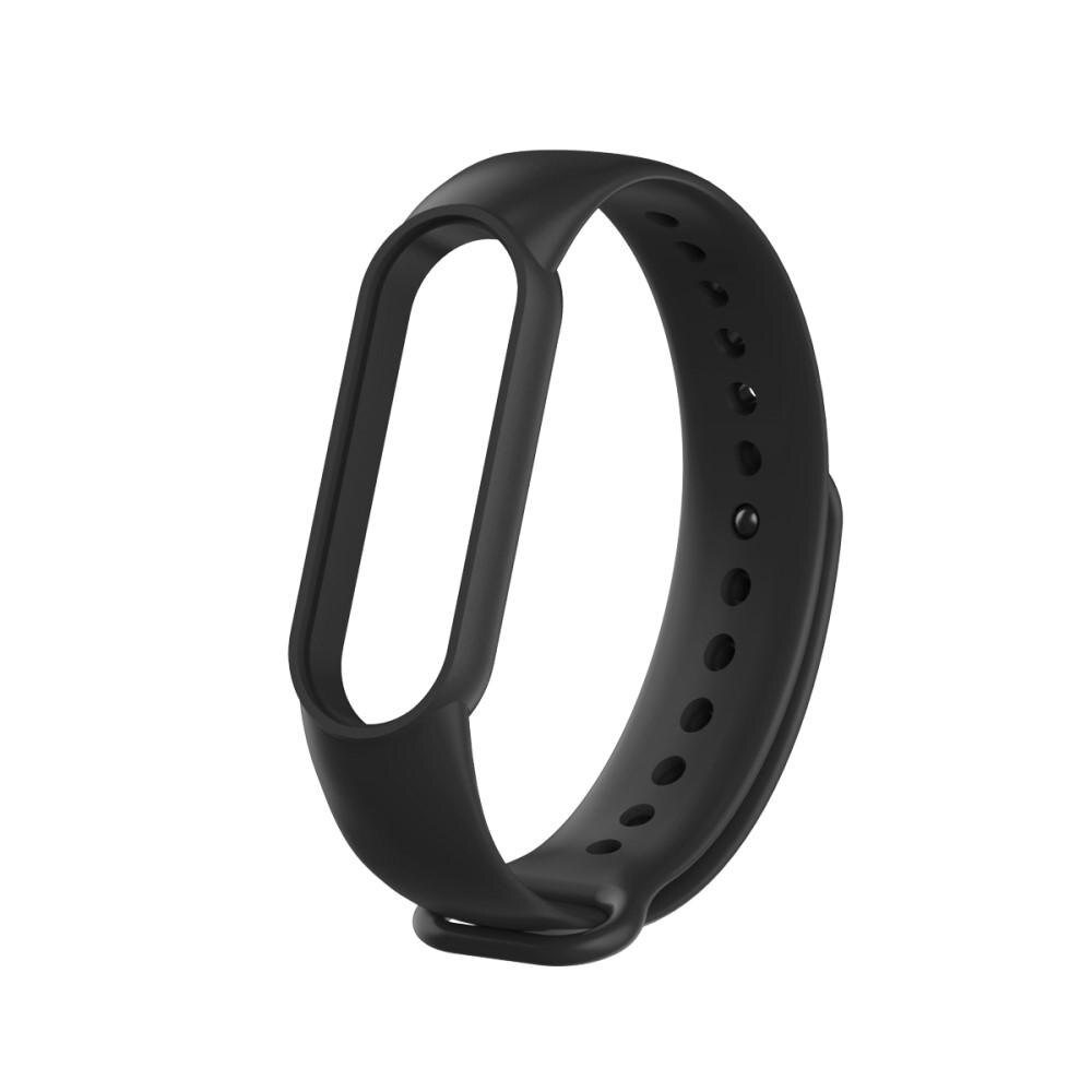 Xiaomi Mi Band 5/6 Reim Silikon svart