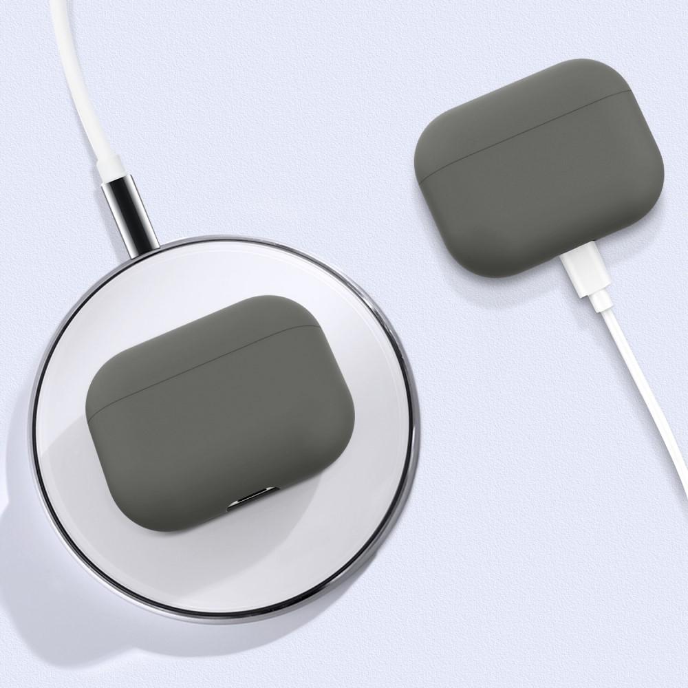 Silikondeksel Apple AirPods Pro grå