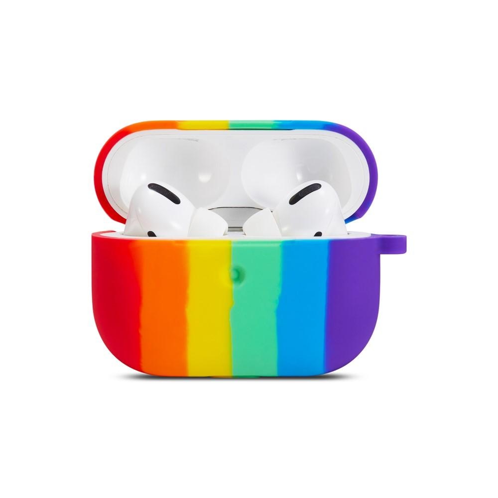 Silikondeksel Apple AirPods Pro rainbow