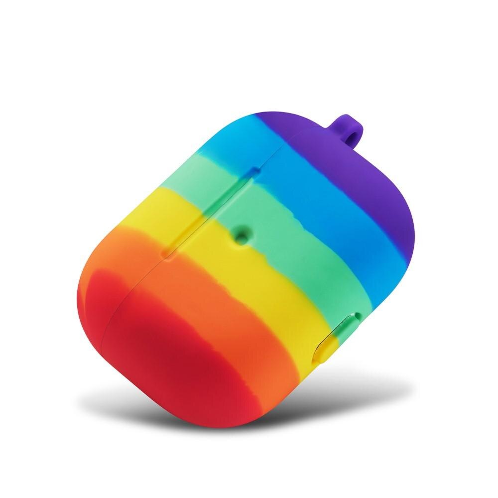 Silikondeksel Apple AirPods Pro rainbow