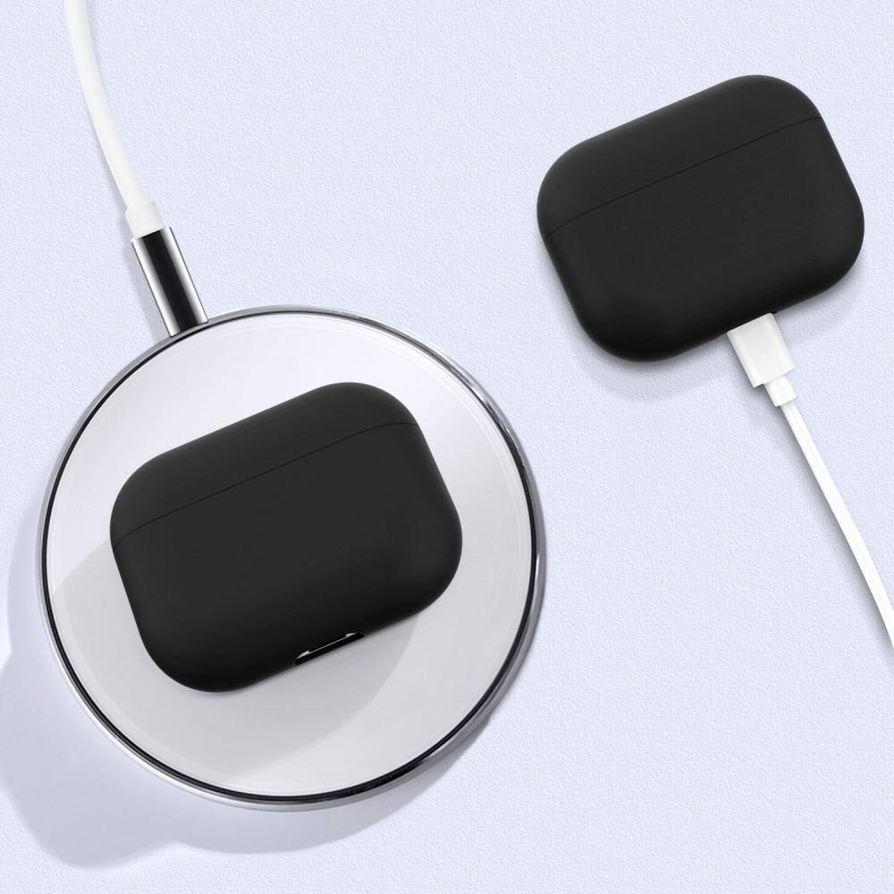 Silikondeksel Apple AirPods Pro svart