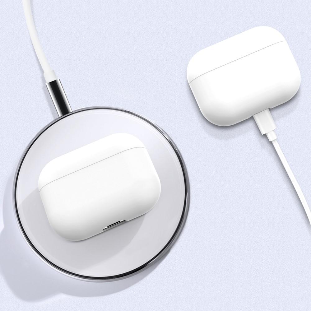 Silikondeksel Apple AirPods Pro hvit