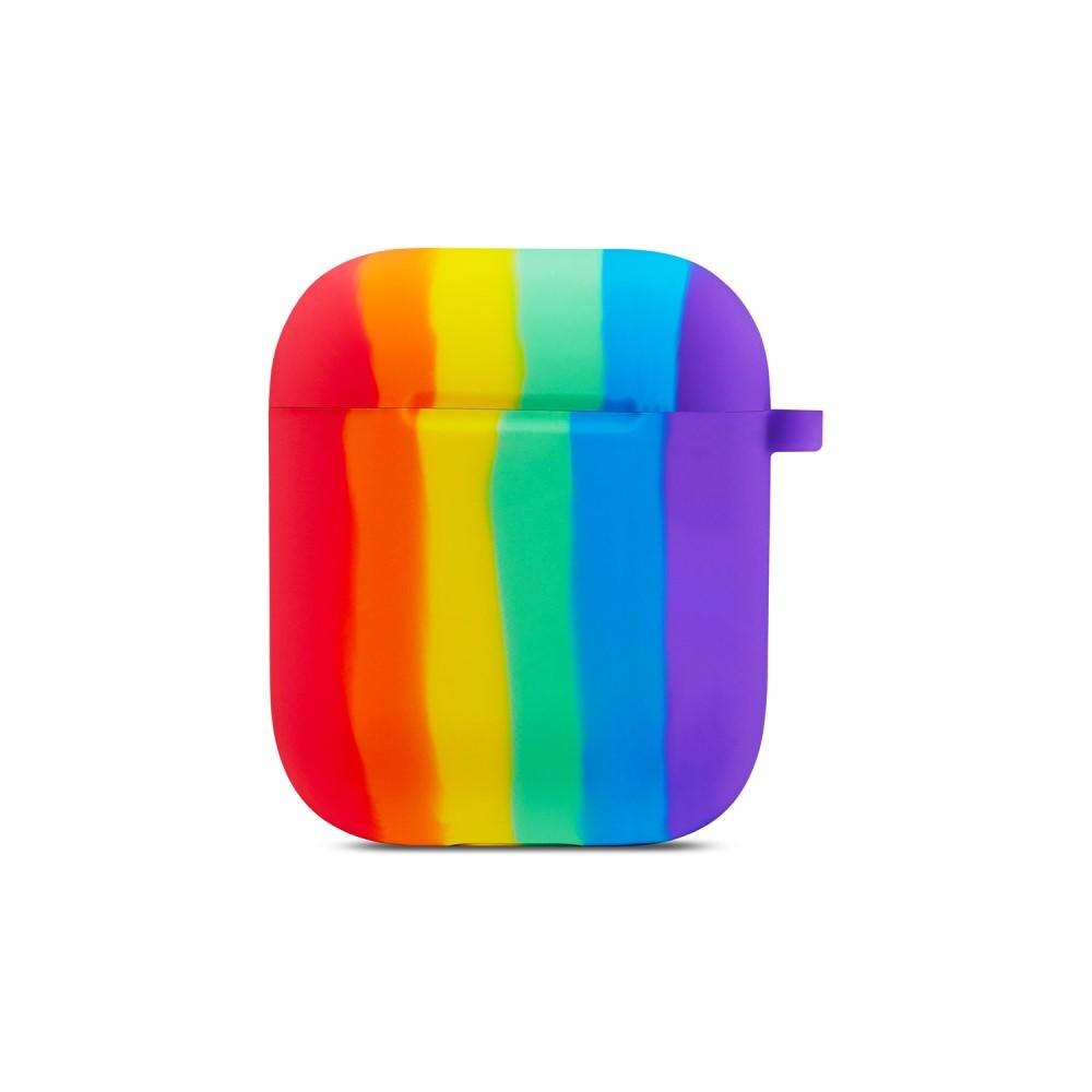 Silikondeksel Apple AirPods rainbow