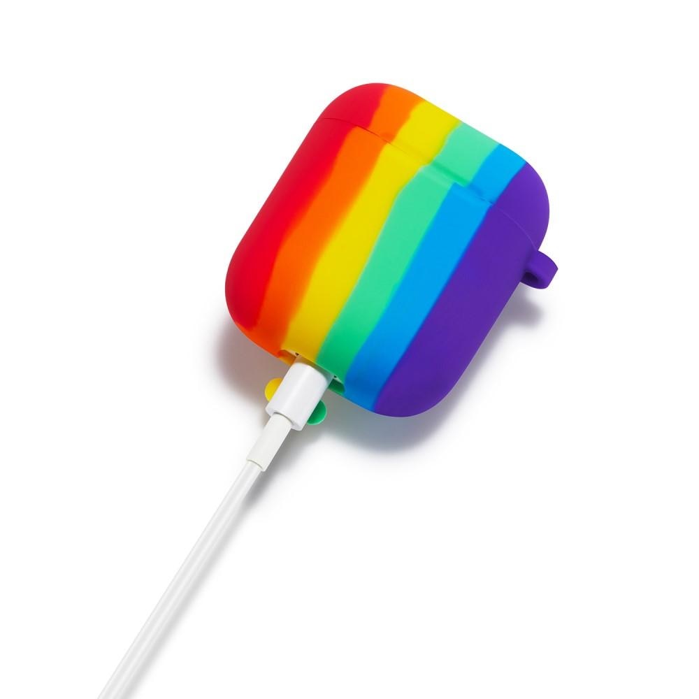 Silikondeksel Apple AirPods rainbow