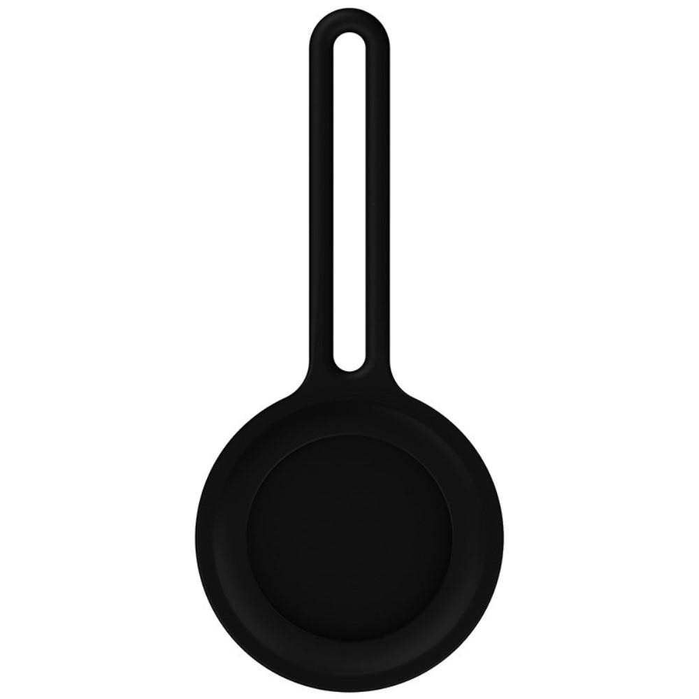 Silikondeksel/nøkkelring Apple AirTag svart