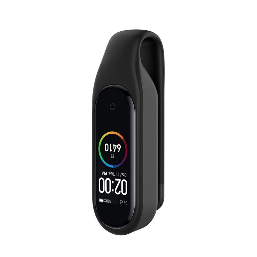 Silikonklemme Xiaomi Mi Band 3/4  svart