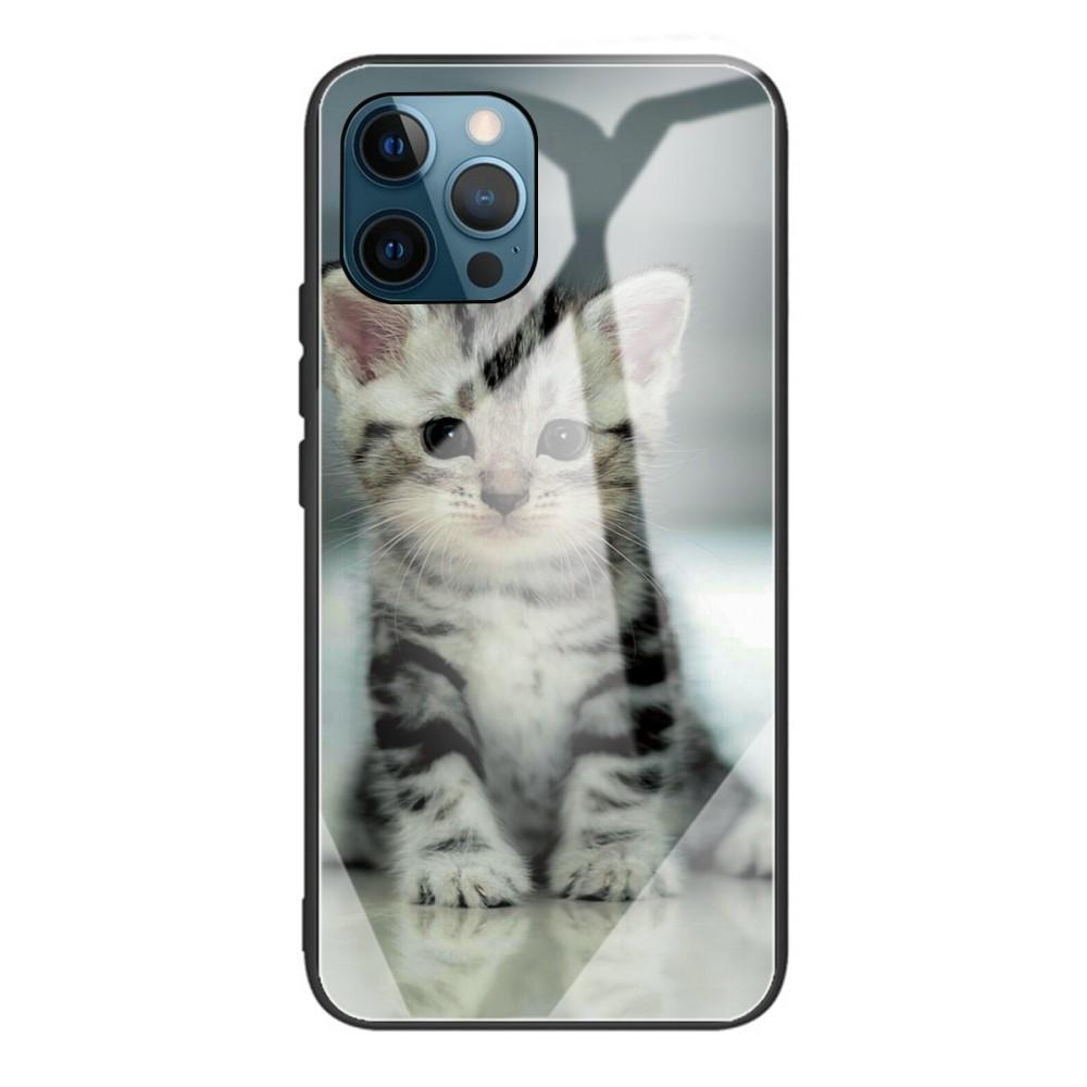 Herdet Glass Deksel iPhone 12/12 Pro kattunge