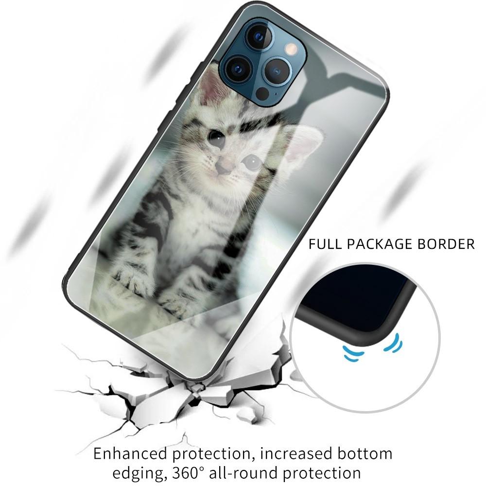 Herdet Glass Deksel iPhone 12/12 Pro kattunge