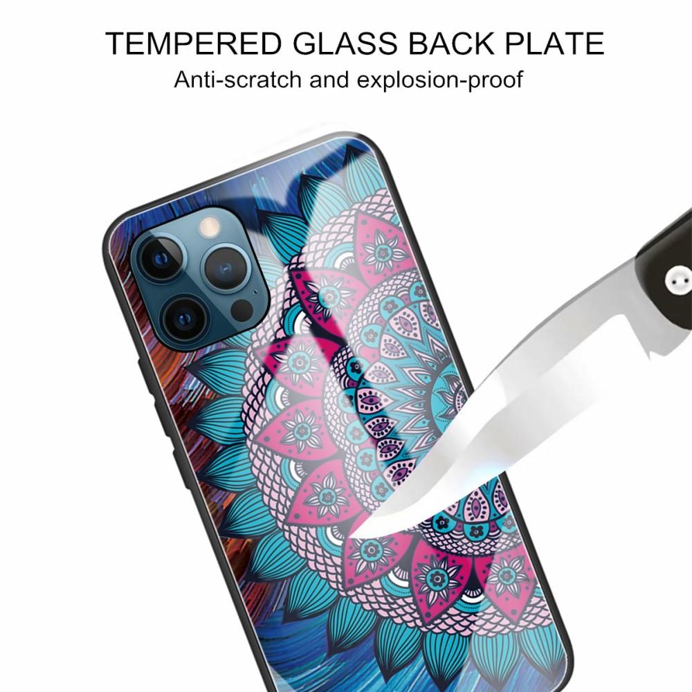 Herdet Glass Deksel iPhone 12/12 Pro mandala