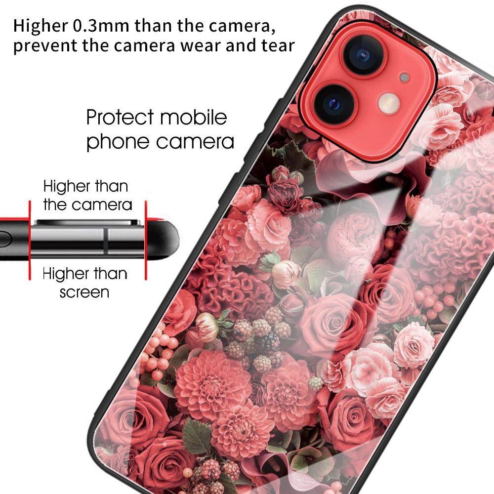 Herdet Glass Deksel iPhone 12 Mini rosor