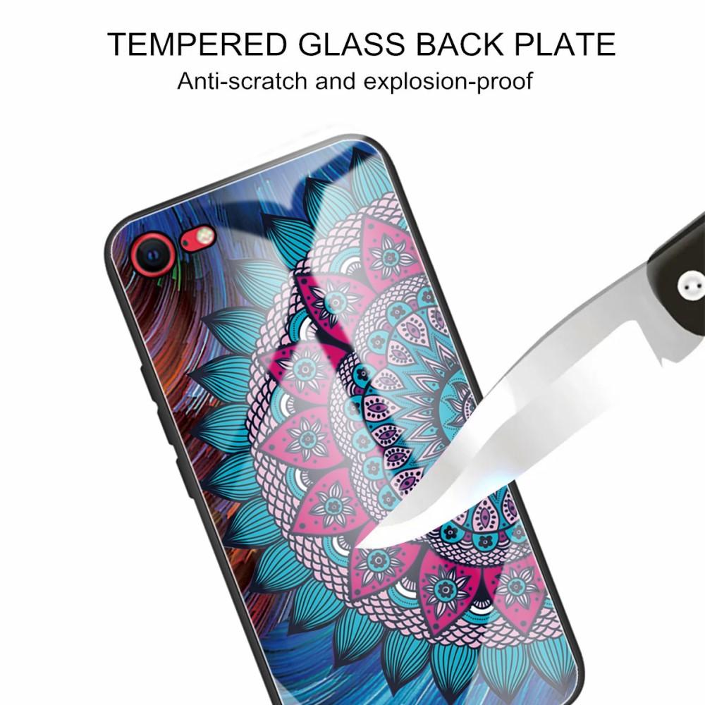Herdet Glass Deksel iPhone 7/8/SE mandala