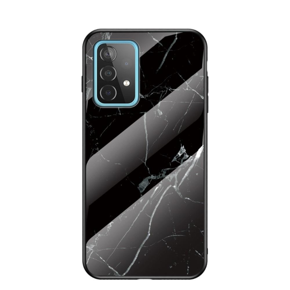 Herdet Glass Deksel Samsung Galaxy A52/A52s svart marmor