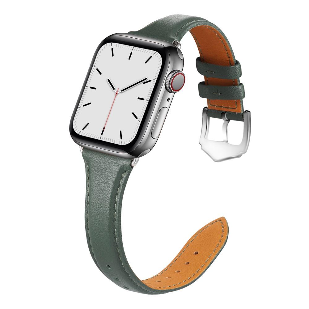 Apple Watch 40mm Skinnreim Slim grønn