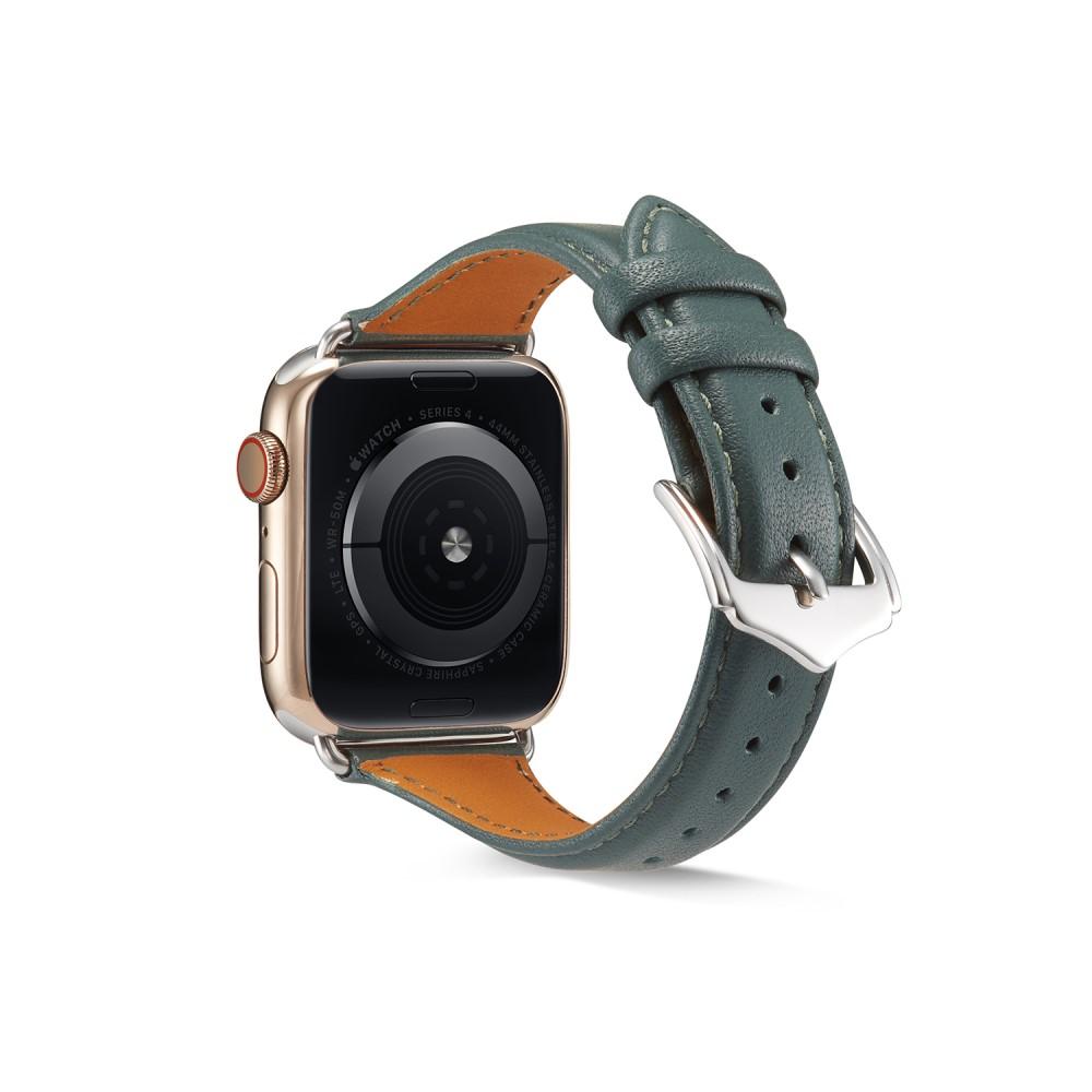 Apple Watch 41mm Series 8 Skinnreim Slim grønn