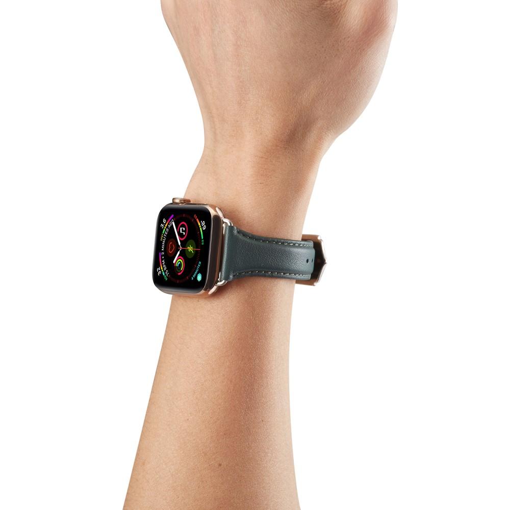 Apple Watch 40mm Skinnreim Slim grønn