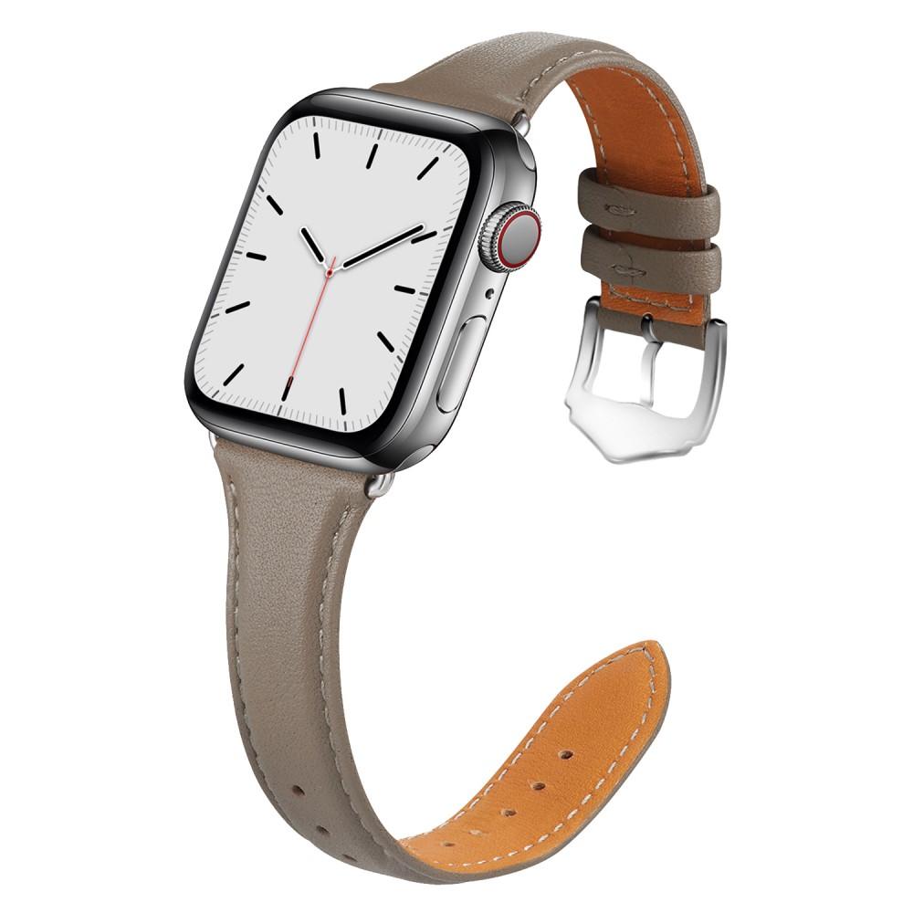 Apple Watch Series 8 45mm Skinnreim Slim Grå