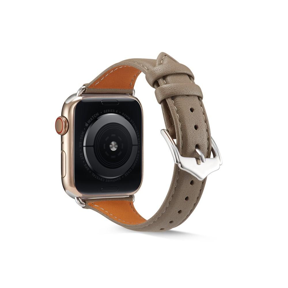 Apple Watch 45mm Series 8 Skinnreim Slim grå