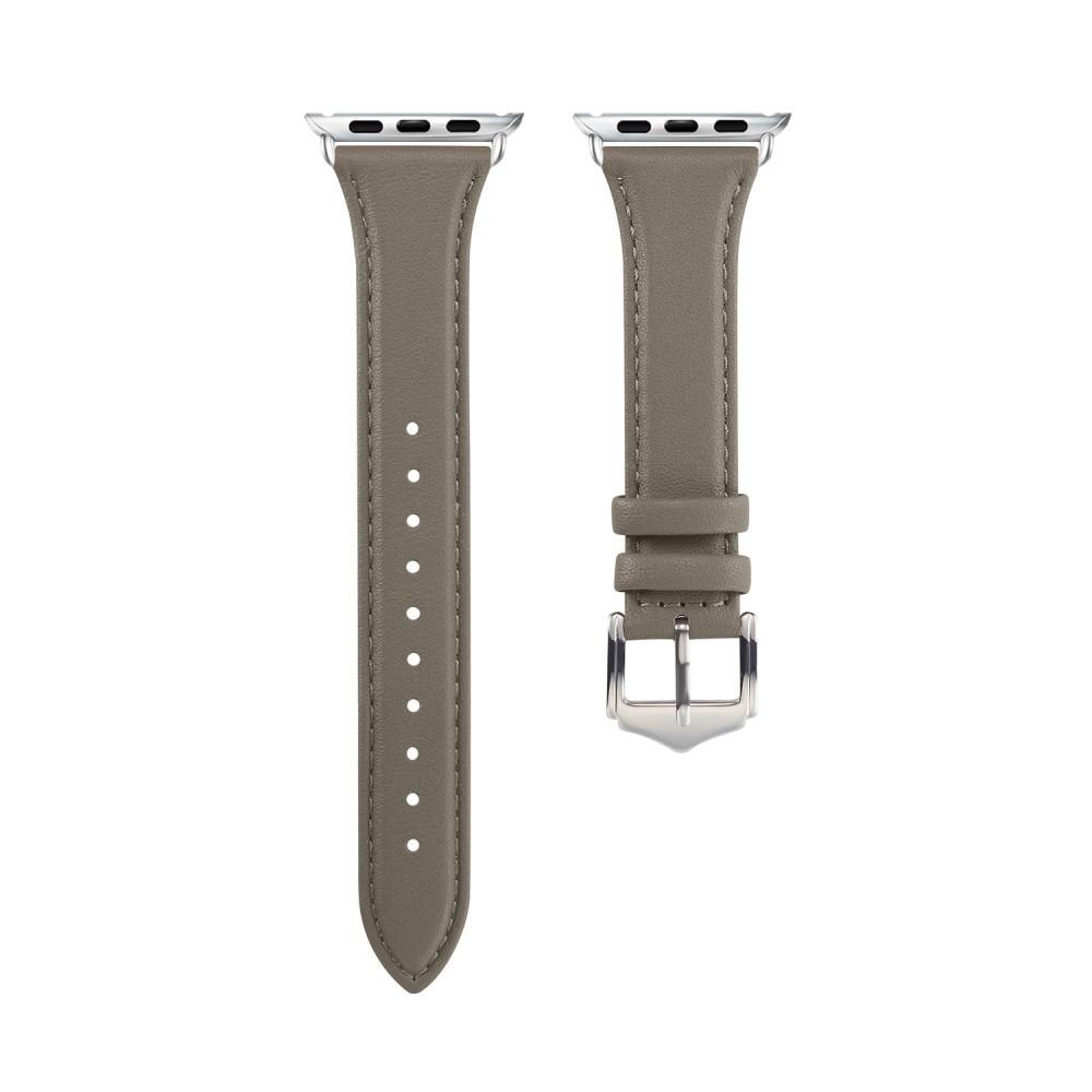 Apple Watch Series 8 45mm Skinnreim Slim Grå