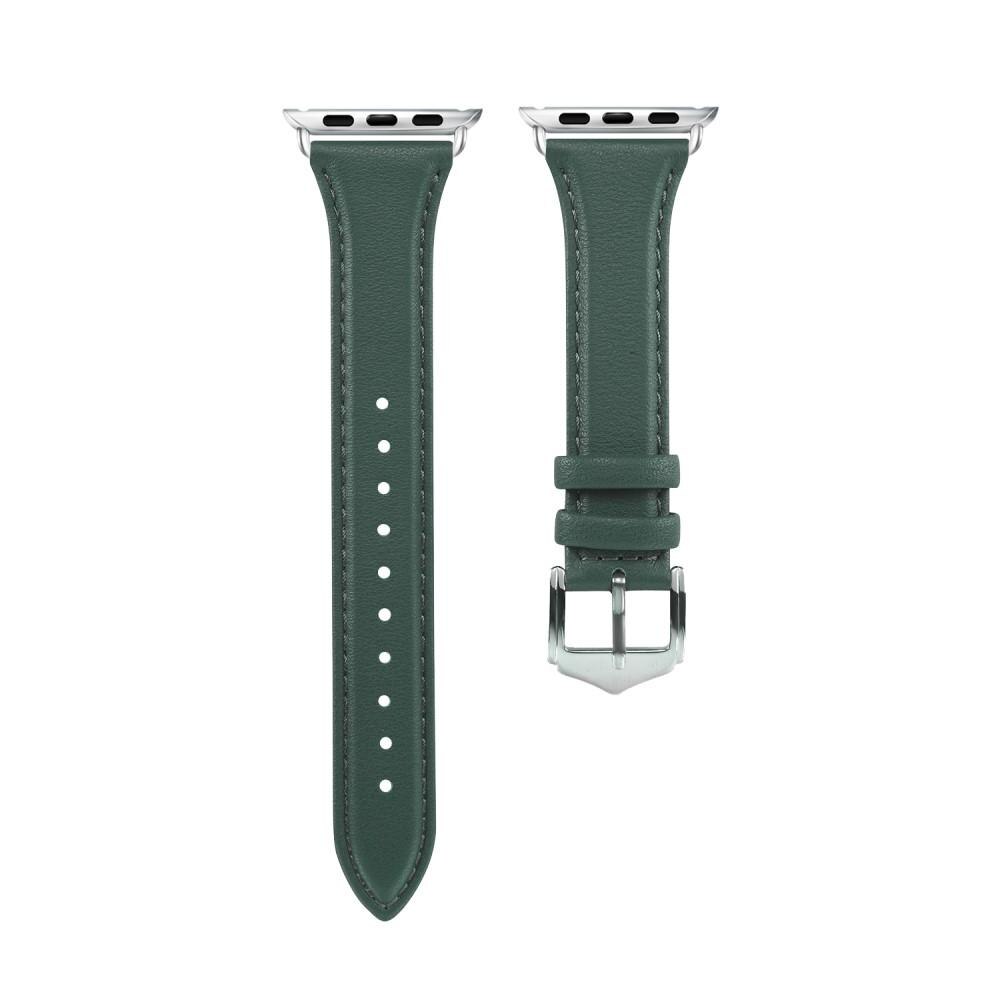 Apple Watch 45mm Series 8 Skinnreim Slim grønn