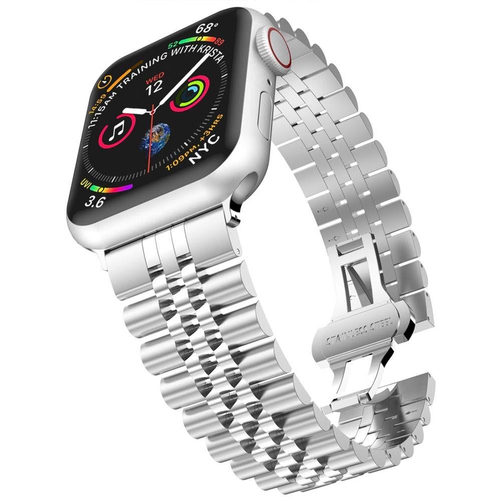 Stainless Steel Bracelet Apple Watch 42mm sølv