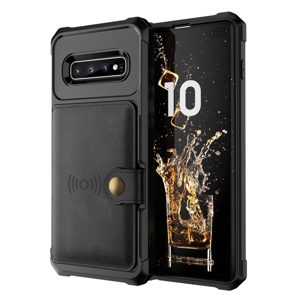 Tough Multi-slot Case Galaxy S10 Plus svart