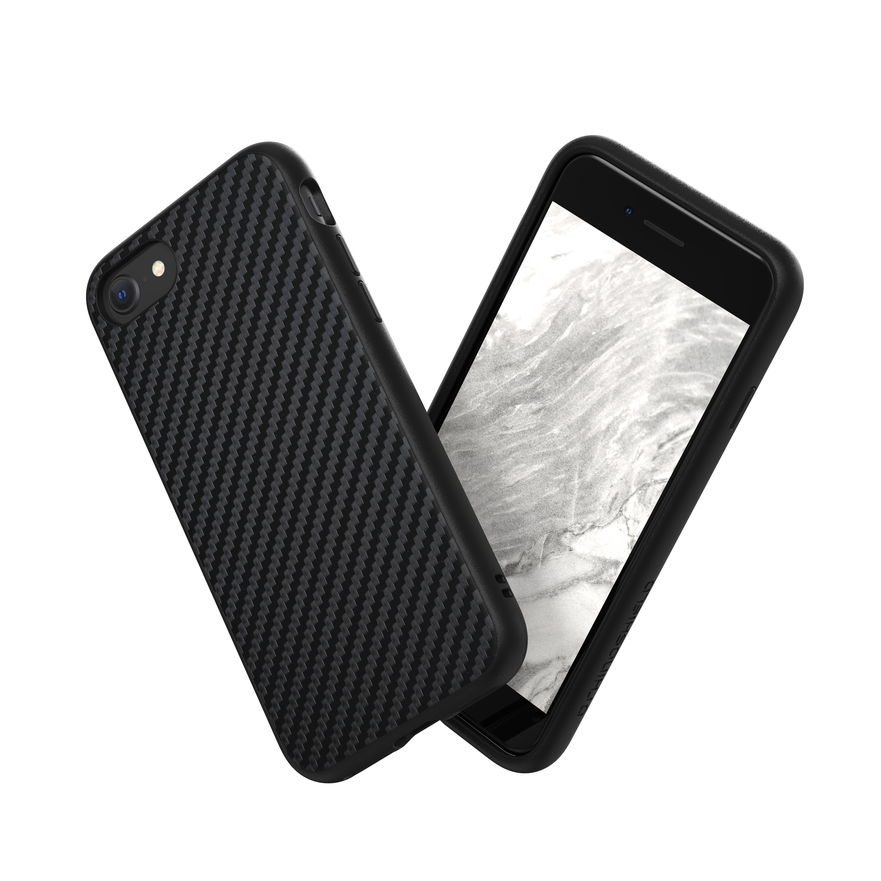 SolidSuit Deksel iPhone 7/8/SE 2020 Carbon Fiber
