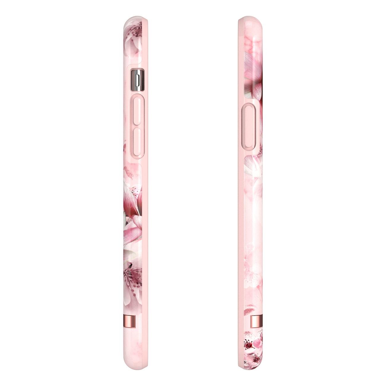 Deksel iPhone 11 Pink Marble Floral