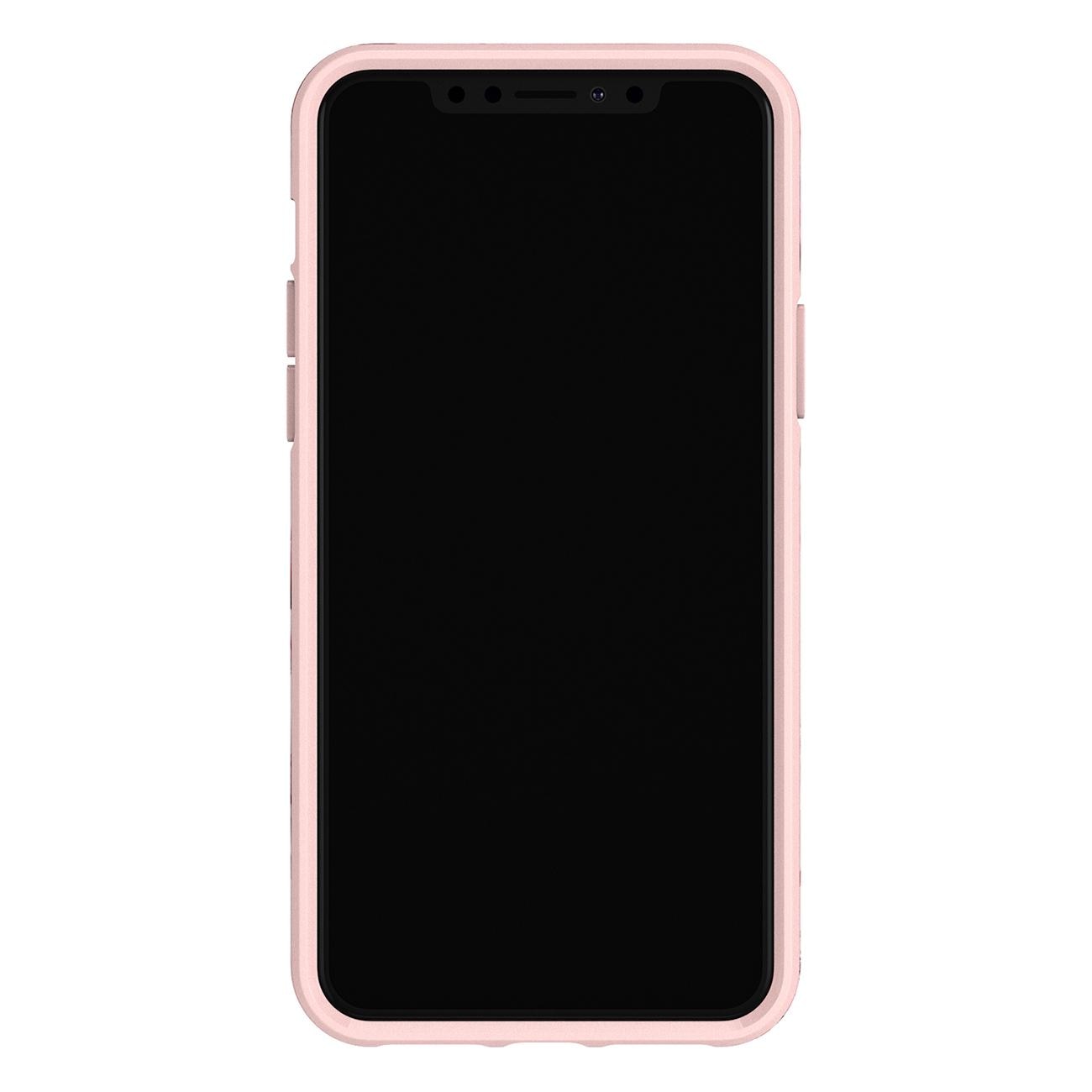 Deksel iPhone 11 Pink Marble Floral