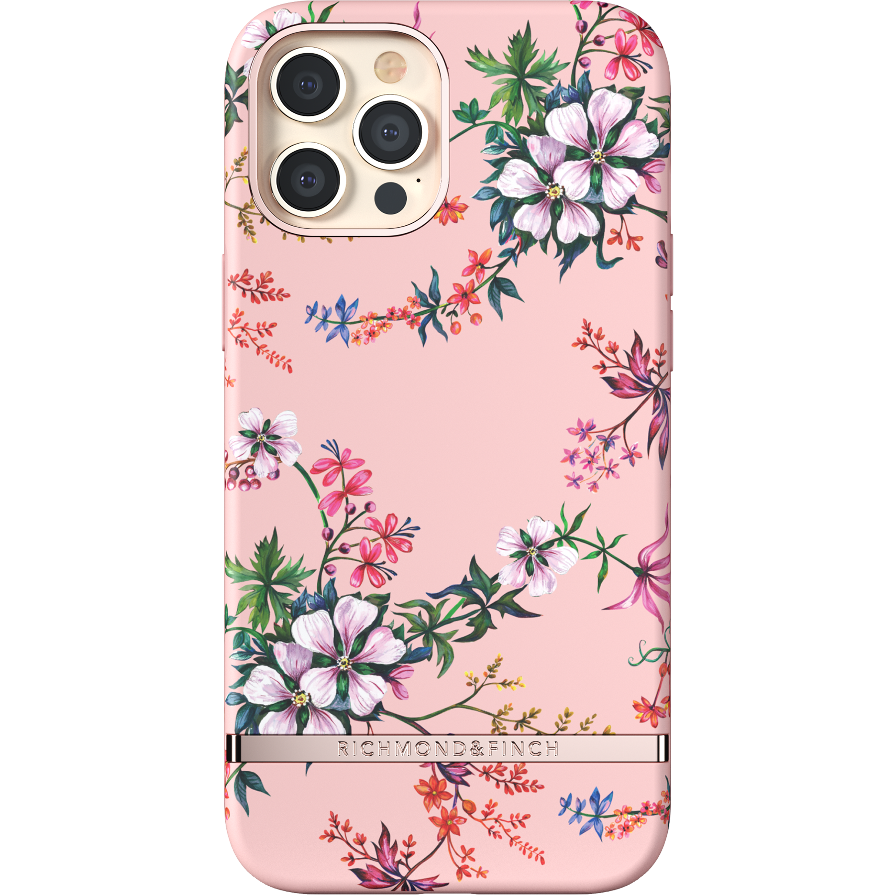 Deksel iPhone 12 Pro Max Pink Blooms