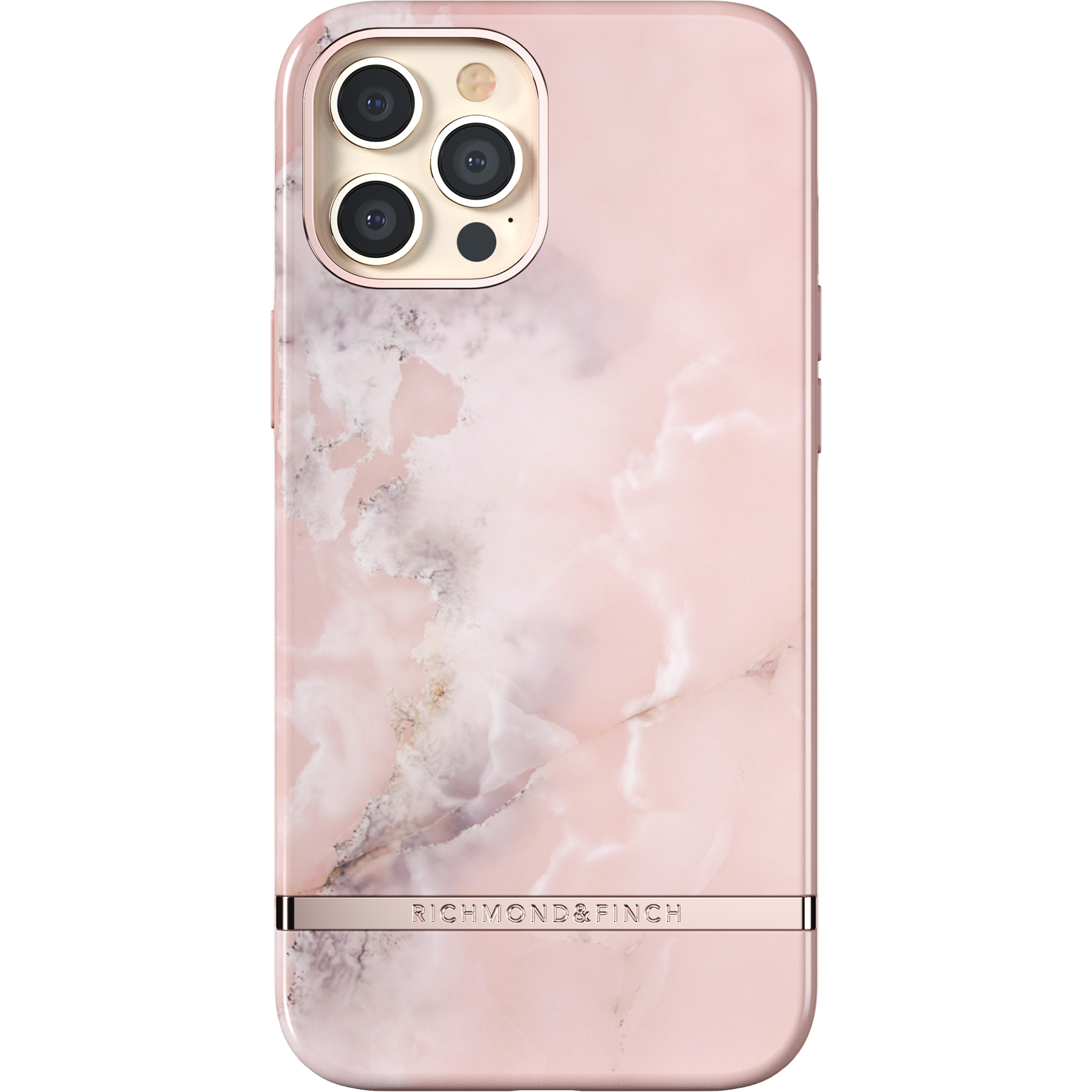 Deksel iPhone 12 Pro Max Pink Marble