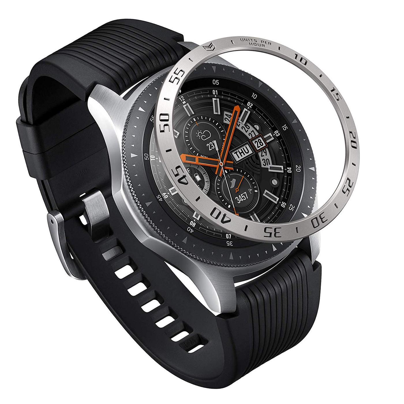 Bezel Styling Galaxy Watch 46mm/Gear S3 Silver