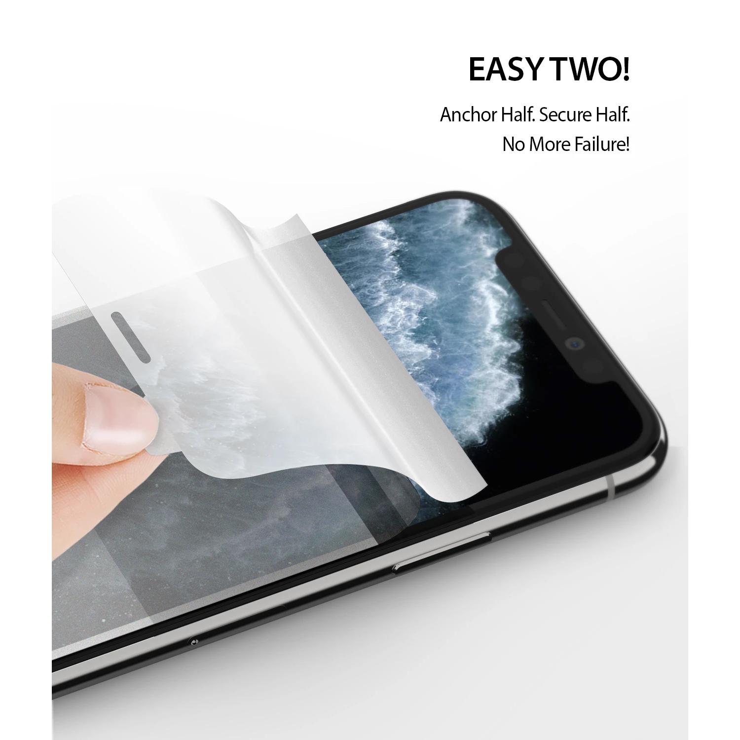 Dual Easy Screen Protector iPhone 11 Pro/XS/X (2-pack)