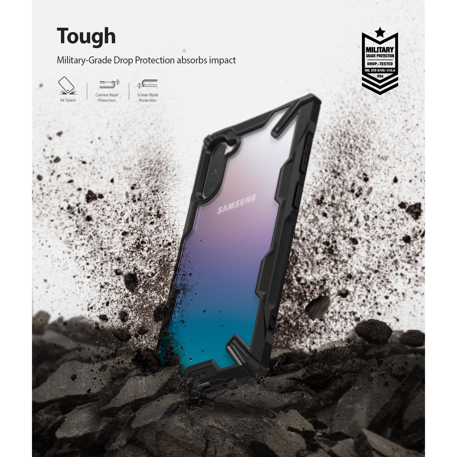 Fusion X Case Samsung Galaxy Note 10 Svart
