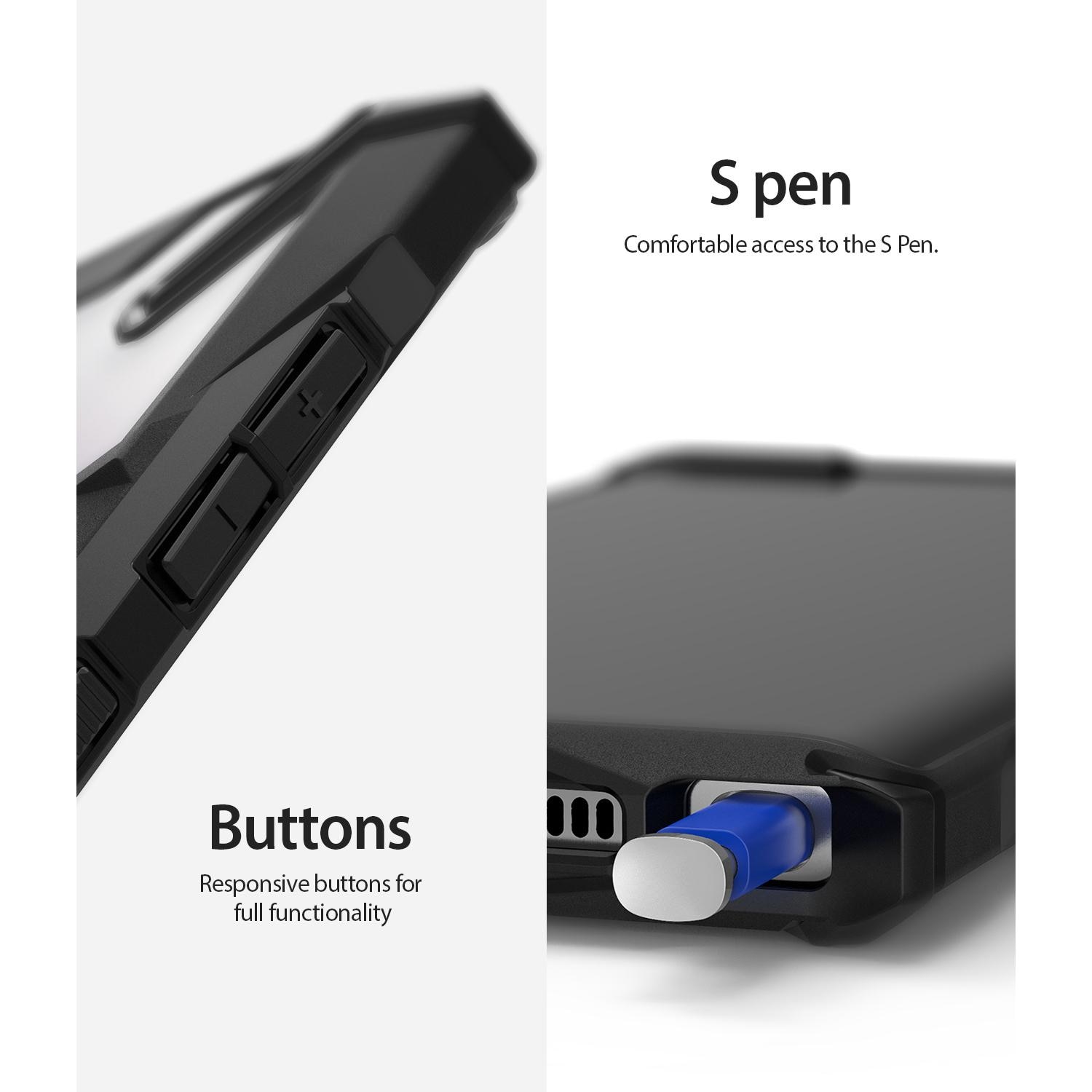 Fusion X Case Samsung Galaxy Note 10 Svart