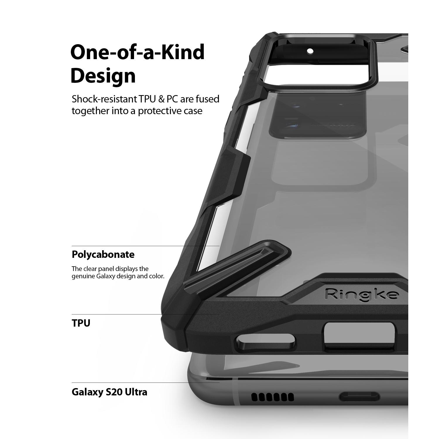 Fusion X Case Samsung Galaxy S20 Ultra Black