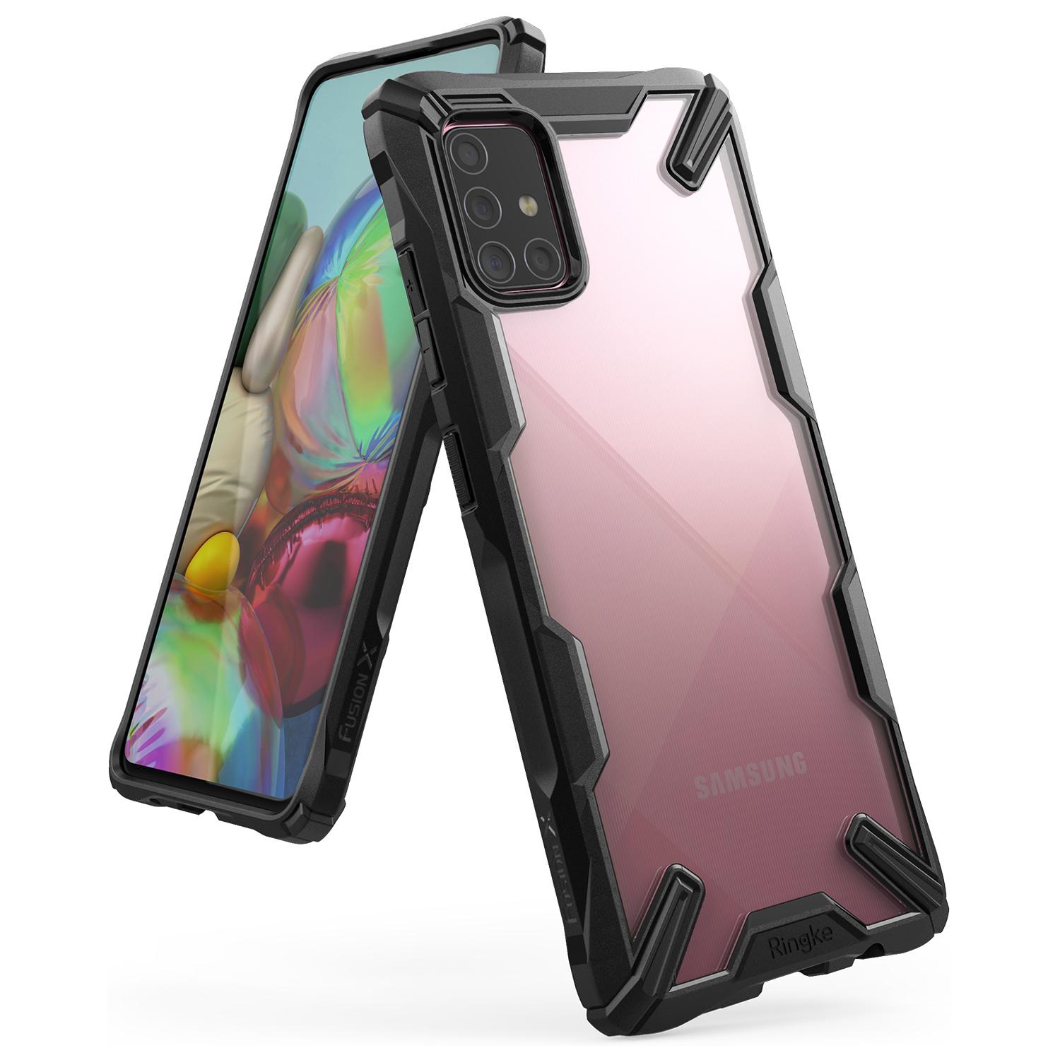 Fusion X Case Samsung Galaxy A71 Black