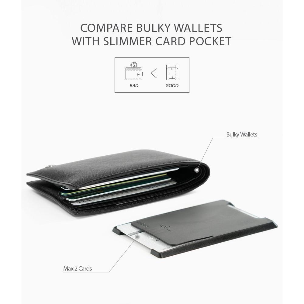 Slot Card Holder Black