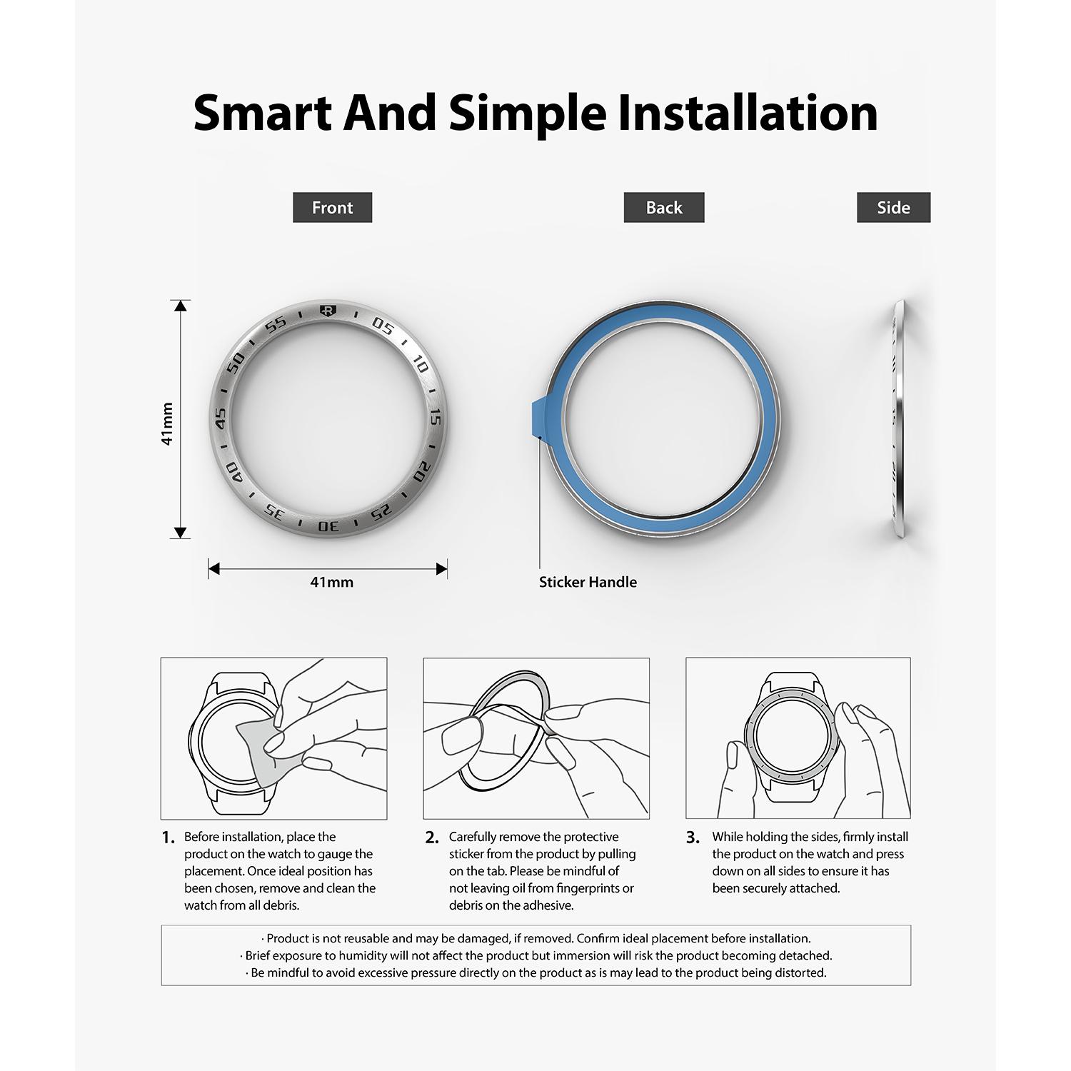 Bezel Styling Galaxy Watch 3 41mm Silver