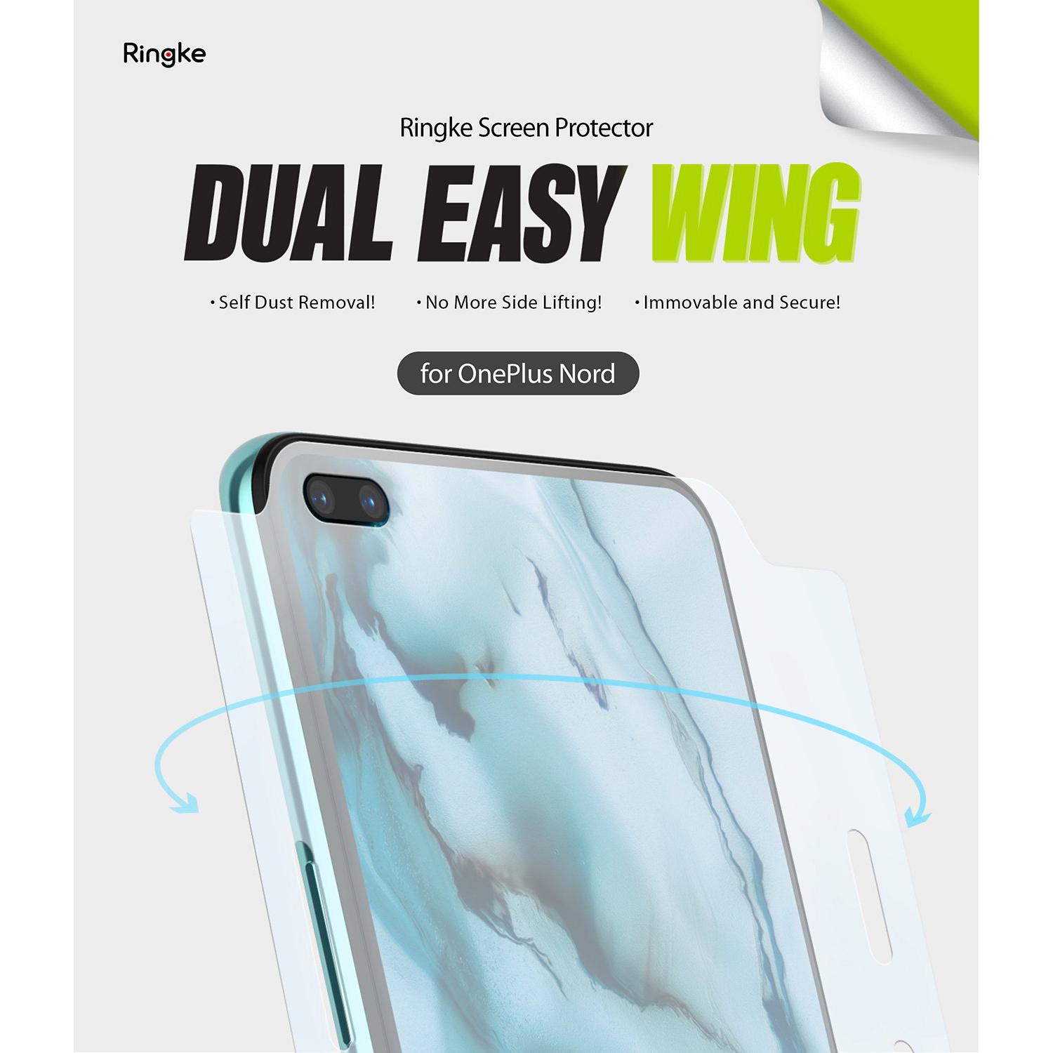 Dual Easy Wing Screen Protector OnePlus Nord (2-pack)