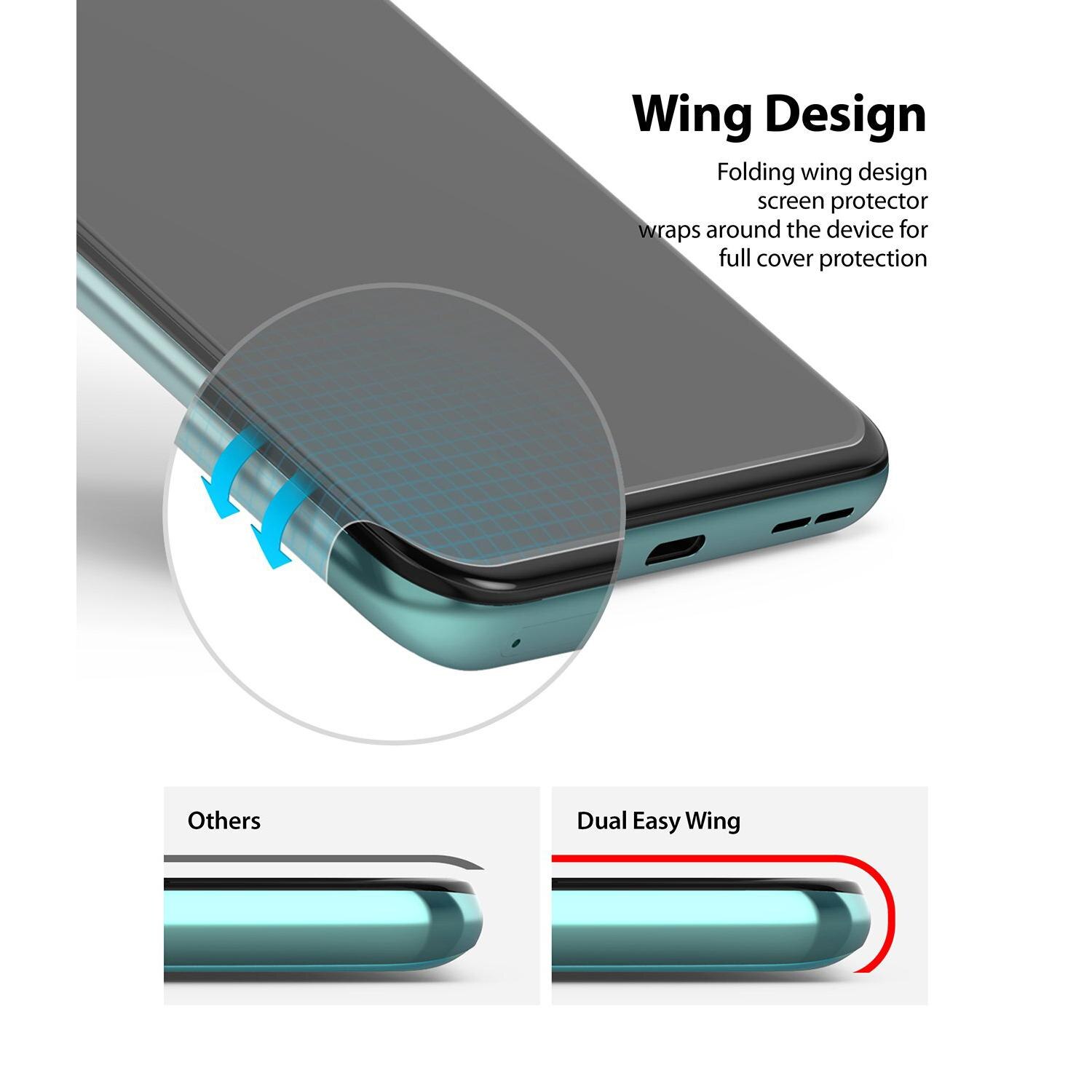 Dual Easy Wing Screen Protector OnePlus Nord (2-pack)