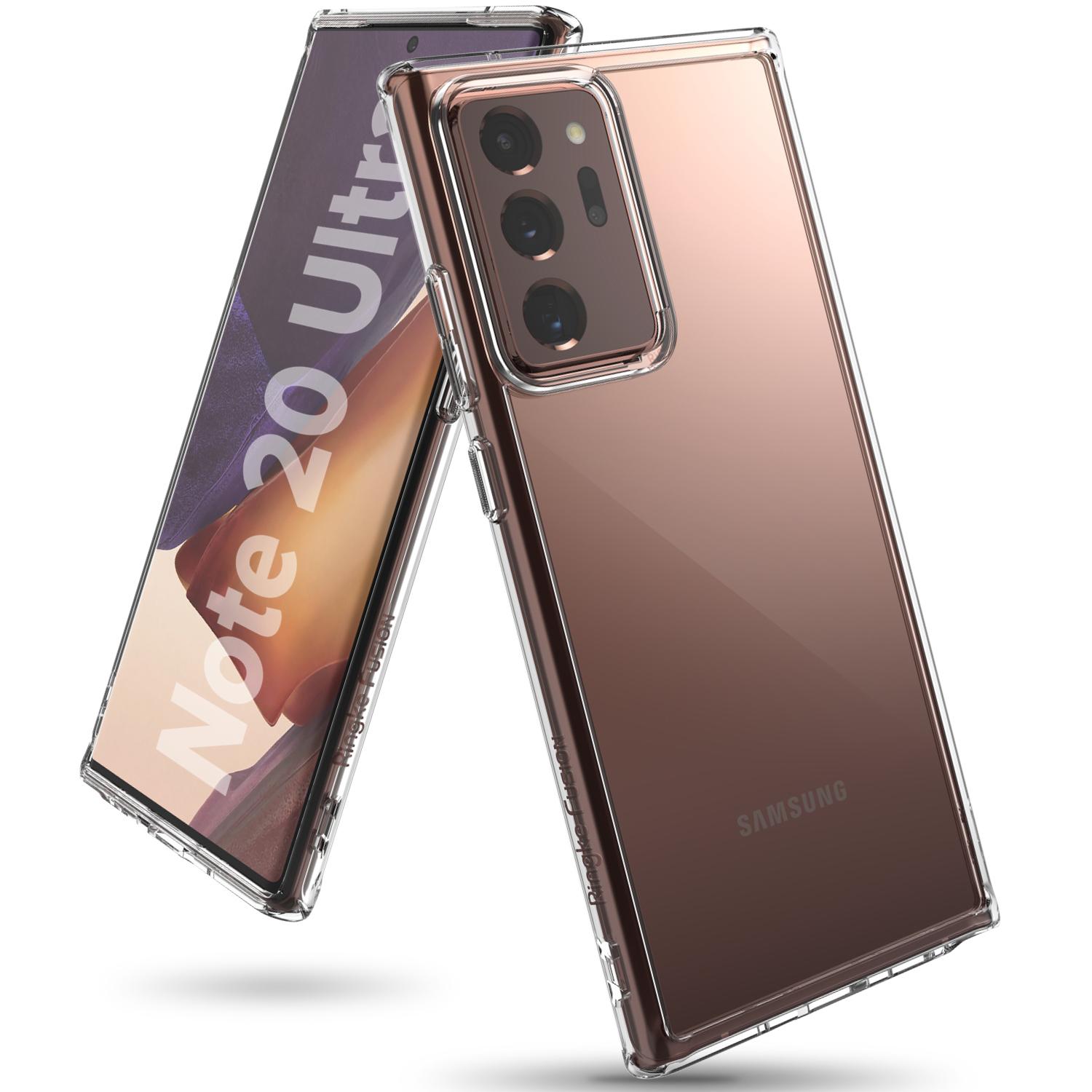 Fusion Case Samsung Galaxy Note 20 Ultra Gjennomsiktig