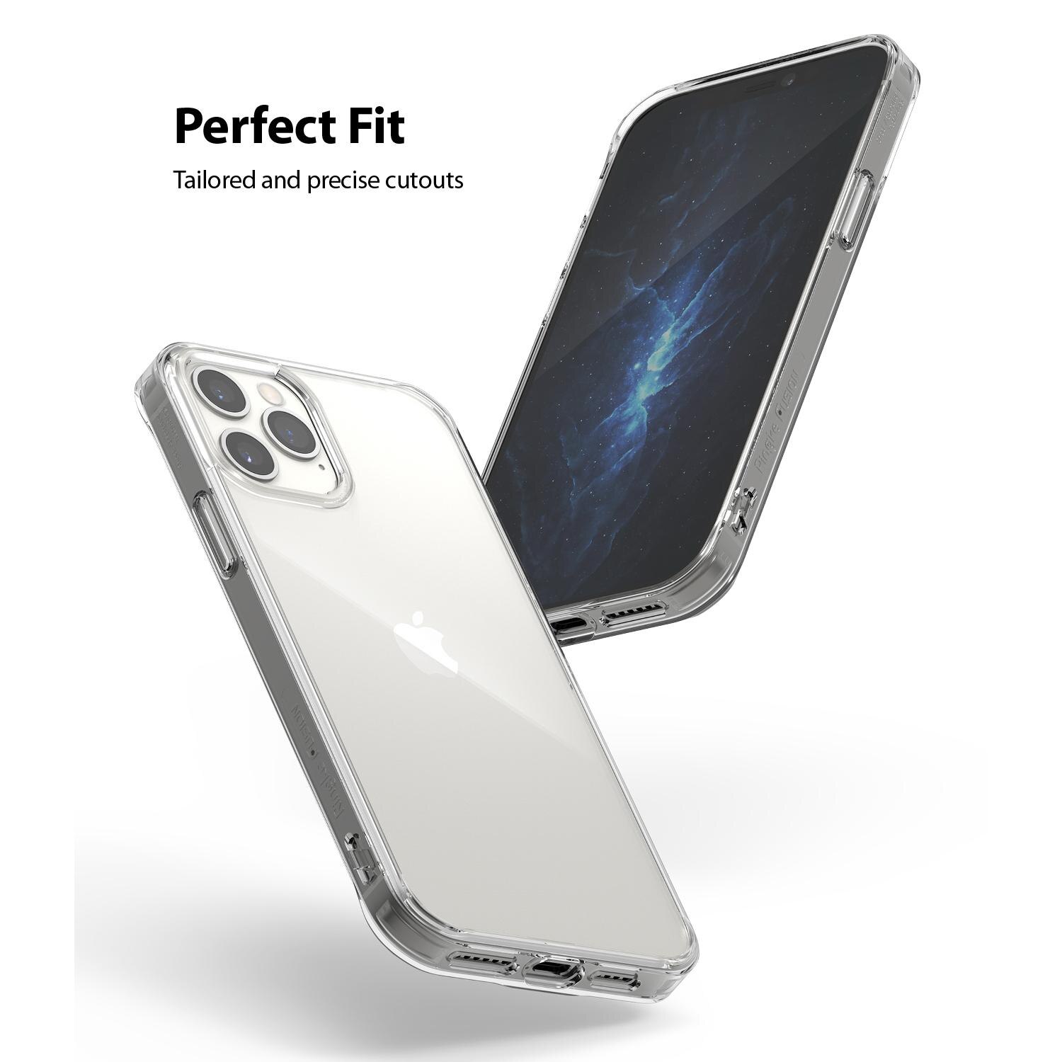 Fusion Case iPhone 12 Pro Max Gjennomsiktig