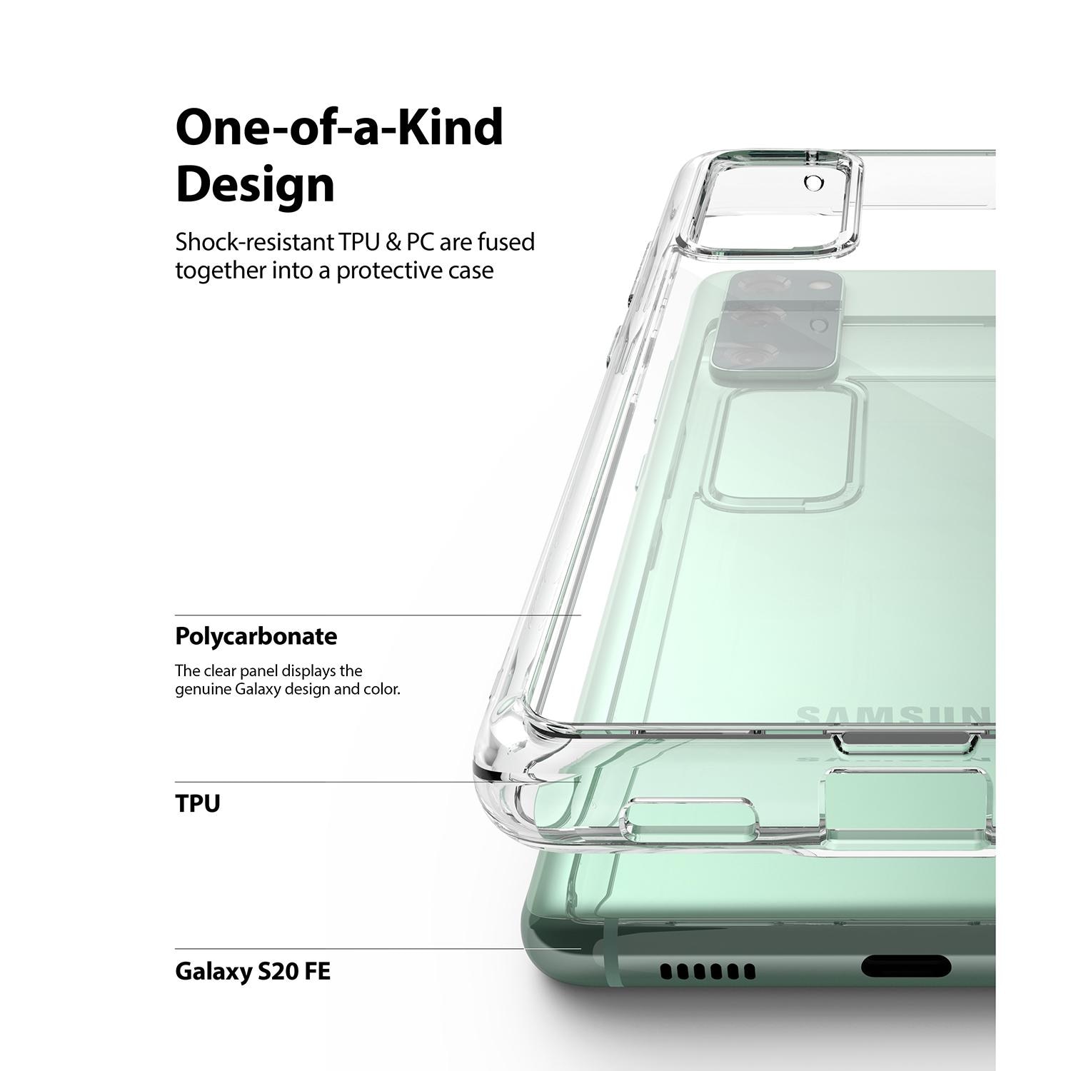 Fusion Case Samsung Galaxy S20 FE Clear