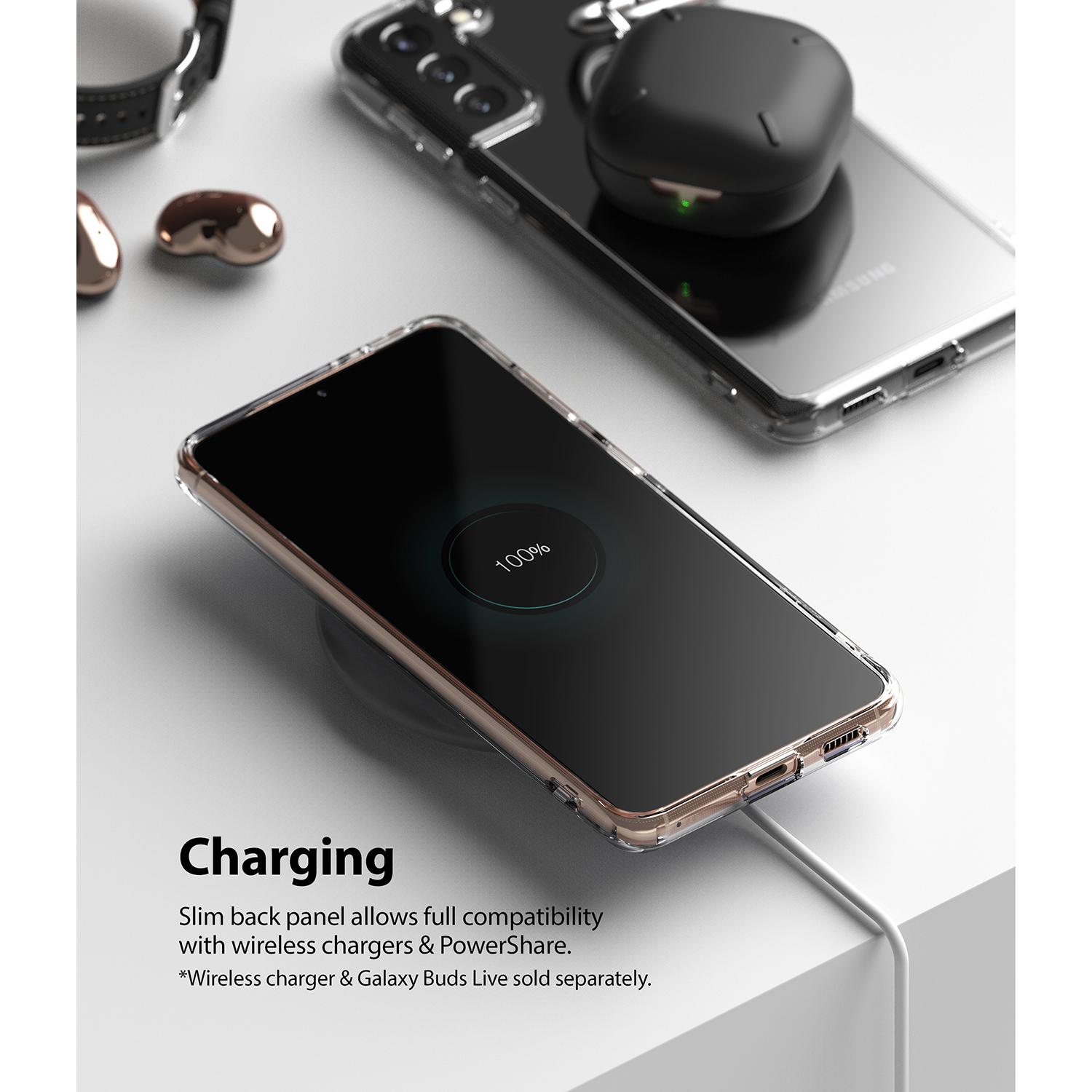 Fusion Case Samsung Galaxy S21 Gjennomsiktig